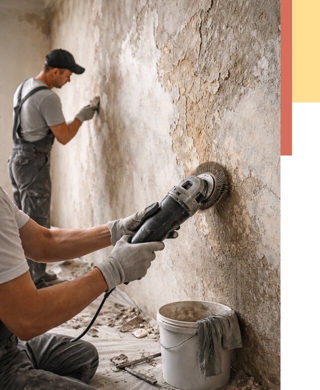 Снятие и удаление краски со стен в Светлограде от 2133 руб. — ОТДЕЛОЧНИК-Свт