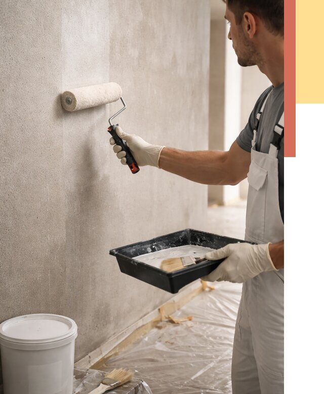 Грунтовка стен в Светлограде от 2235 руб. м2 — быстро, недорого, с материалом | ОТДЕЛОЧНИК-Свт