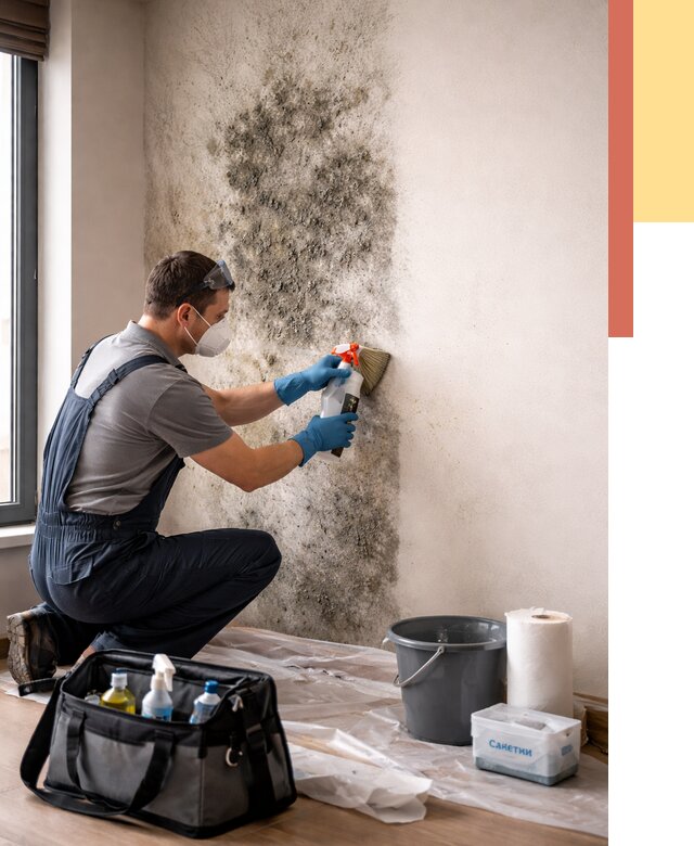 Удаление плесени со стен в Светлограде от 2184 руб. — быстро и недорого | ОТДЕЛОЧНИК-Свт