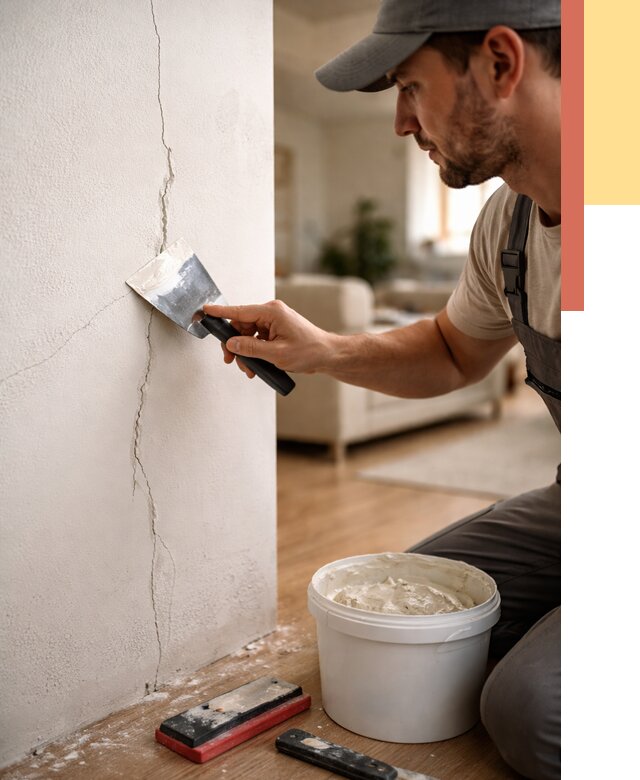 Заделка трещин и сколов в Светлограде от 2489 руб. — быстро и недорого | ОТДЕЛОЧНИК-Свт