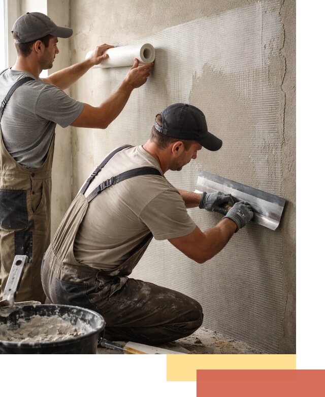 Армирование стен стеклосеткой в Светлограде для прочной отделки