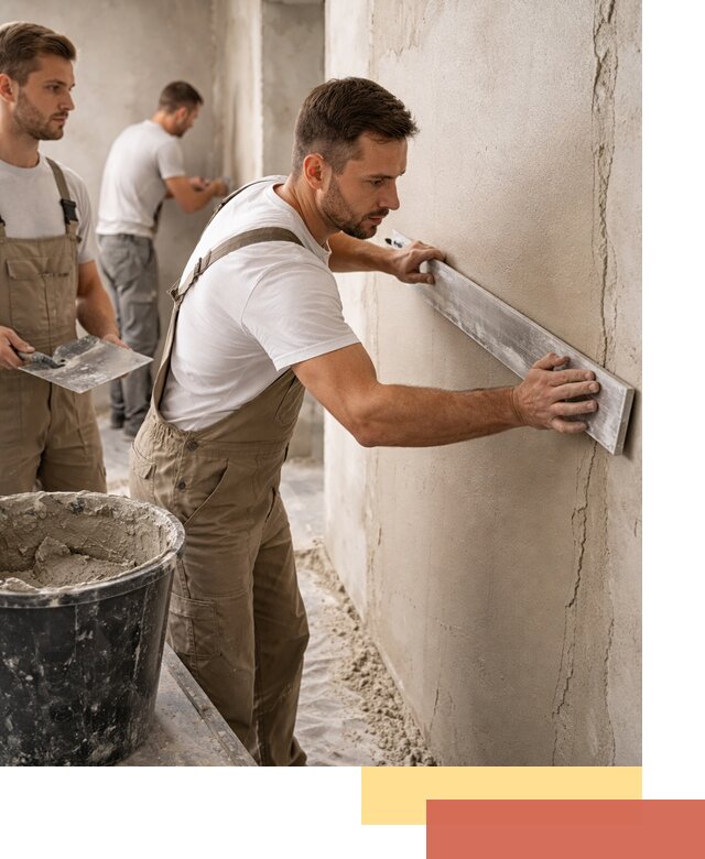 Штукатурка стен без маяков в Светлограде быстро и качественно