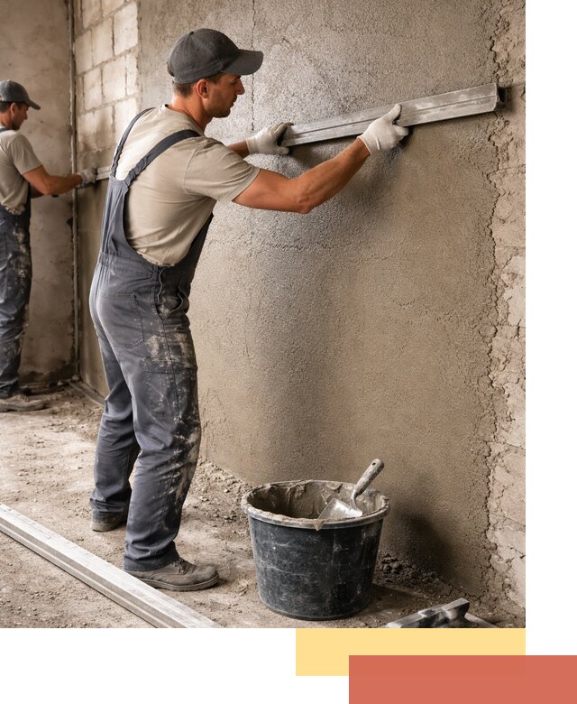 Штукатурка стен цементно-песчаная в Светлограде профессионально
