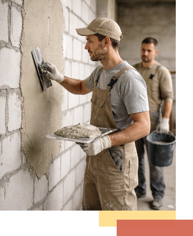 Штукатурка стен из газобетона в Светлограде под ключ