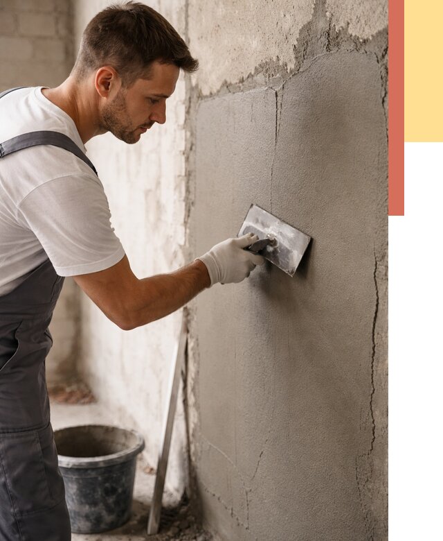 Штукатурка стен под плитку в Светлограде от 4266 руб./м2 — выравнивание под плитку | ОТДЕЛОЧНИК-Свт