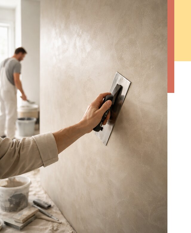 Венецианская штукатурка в Светлограде от 3555 руб/м² — нанесение стен под ключ | ОТДЕЛОЧНИК-Свт