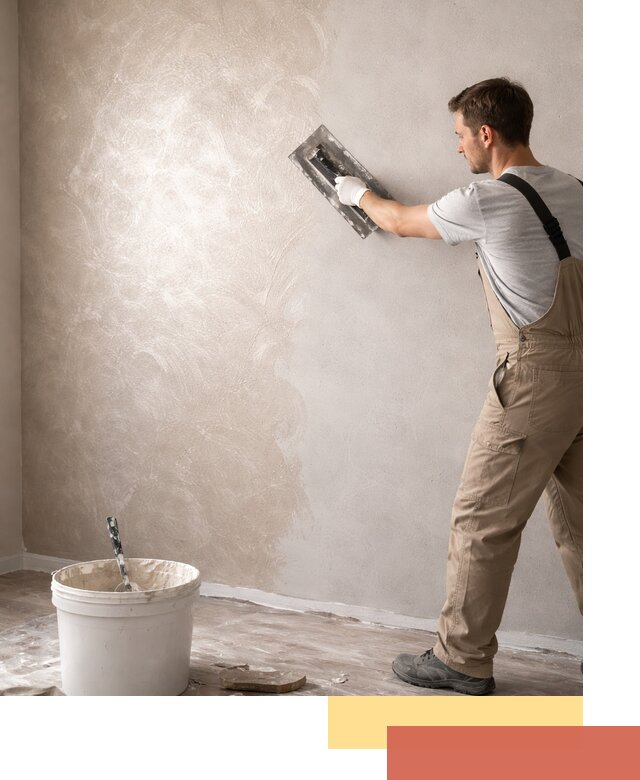 Декоративная штукатурка «Мокрый шелк» под ключ в Светлограде