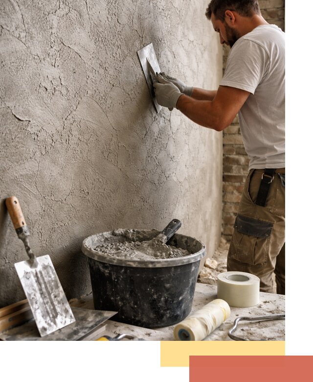 Декоративная штукатурка лофт в Светлограде — отделка стен и потолков