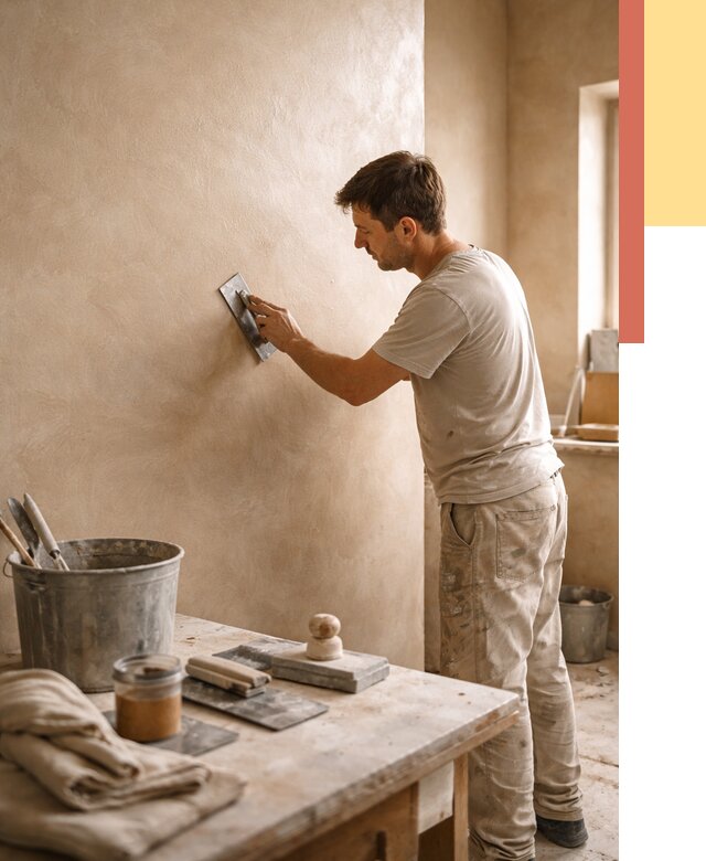 Марокканская штукатурка таделакт в Светлограде под ключ от 4266 руб. | ОТДЕЛОЧНИК-Свт