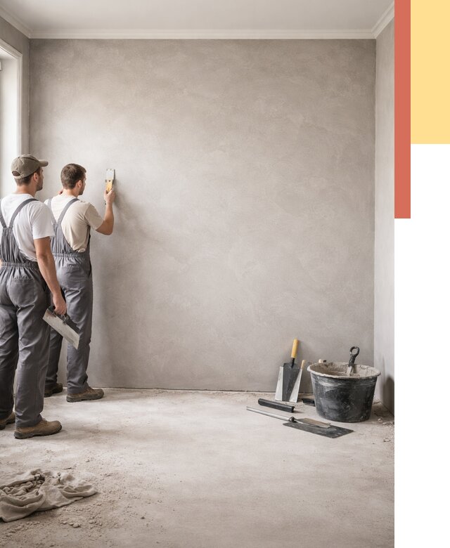 Микробетон на стены в Светлограде от 1270 руб. — нанесение и отделка | ОТДЕЛОЧНИК-Свт