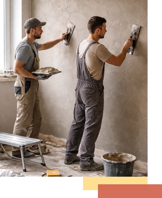 Ремонт декоративной штукатурки и восстановление фактуры в Светлограде