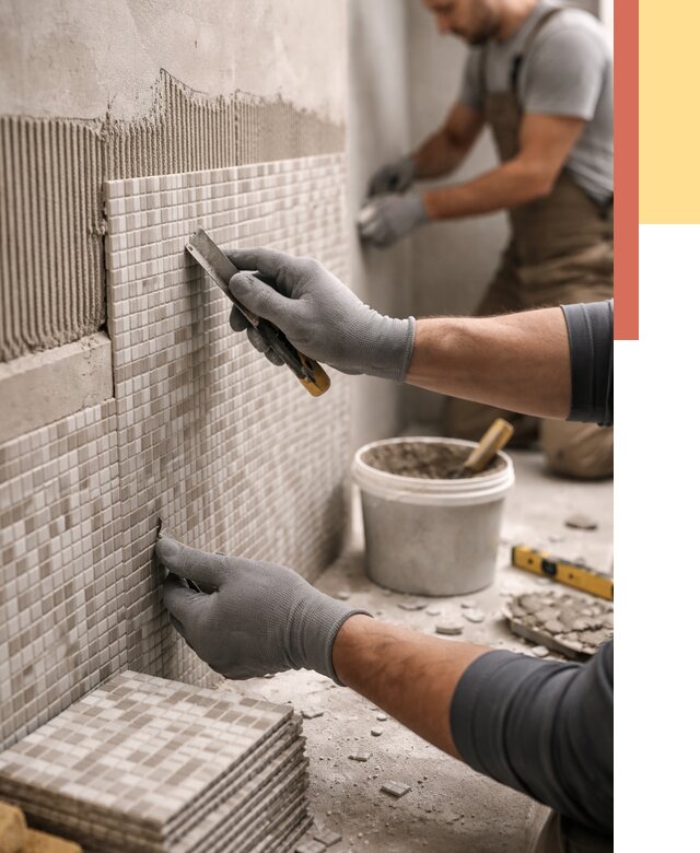 Облицовка стен мозаикой в Светлограде от 3251 руб/м2 — укладка мозаики на стены | ОТДЕЛОЧНИК-Свт