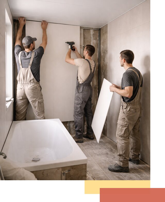 Отделка ванной панели ПВХ профессионально в Светлограде