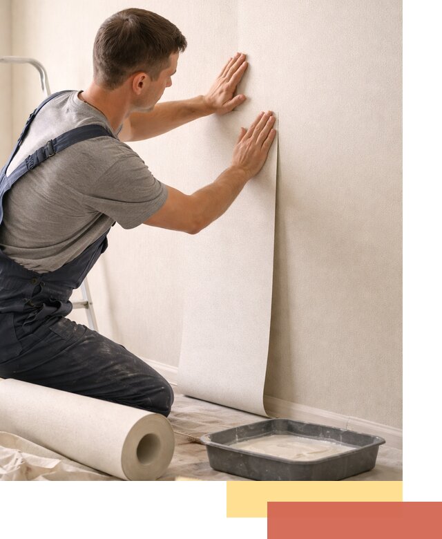 Поклейка флизелиновых обоев в Светлограде качественно и быстро