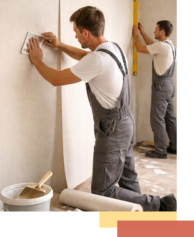 Поклейка бумажных обоев в Светлограде качественно и недорого