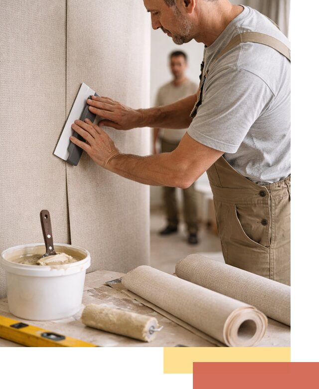 Поклейка текстильных обоев в Светлограде профессионально и аккуратно