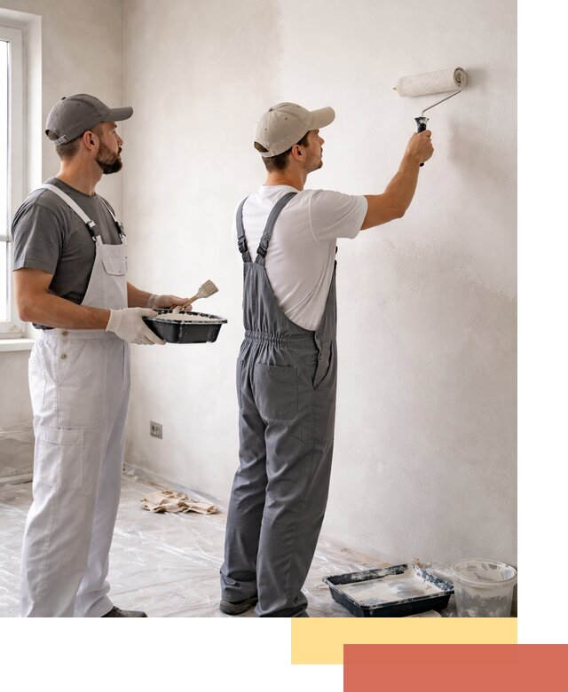 Покраска стен водоэмульсионной краской в Светлограде