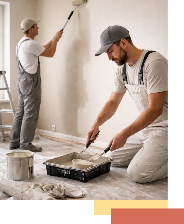 Покраска стен в квартире в Светлограде — профессионально и аккуратно