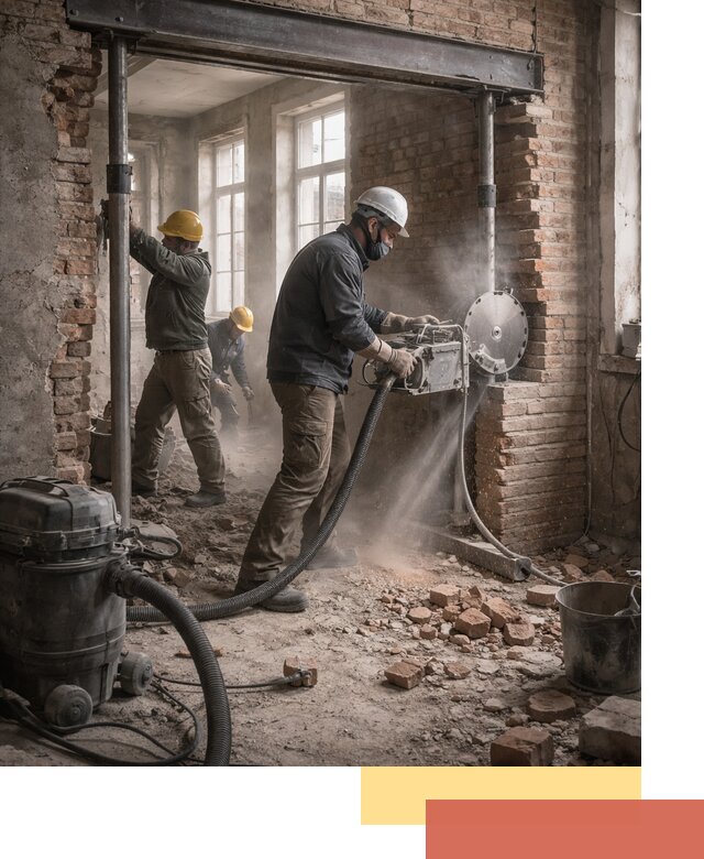 Прорезка проема в стене под дверной или оконный проем в Светлограде