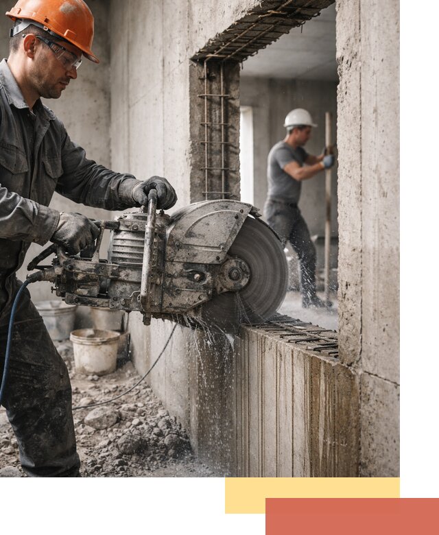 Алмазная резка проемов в Светлограде быстро и точно