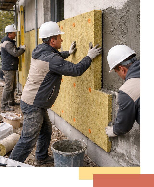 Утепление стен минватой в Светлограде — тепло и звукоизоляция