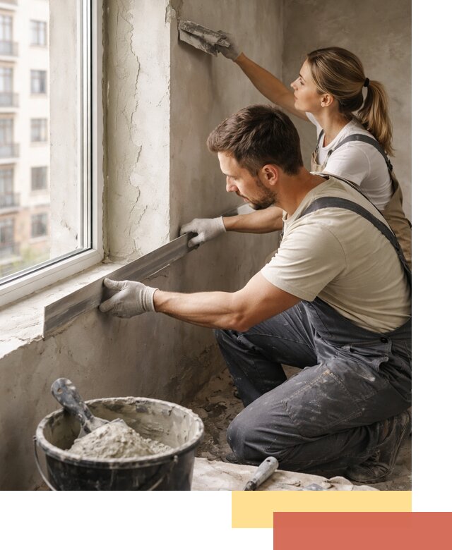 Штукатурка откосов дверей и окон профессионально в Светлограде