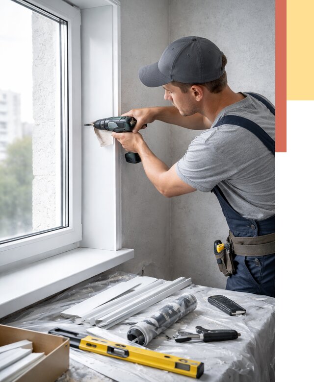 Установка пластиковых откосов в Светлограде от 2286 руб. | ОТДЕЛОЧНИК-Свт монтаж, быстро и недорого