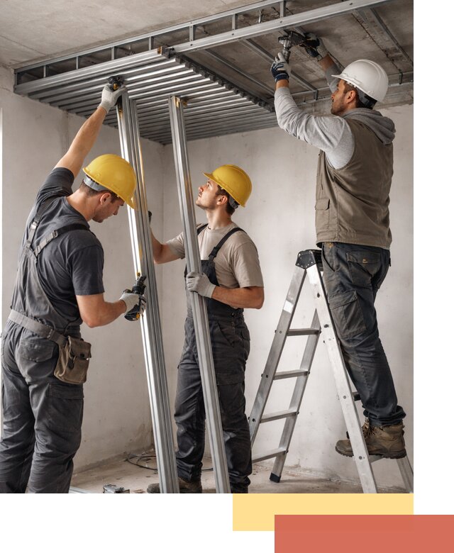 Монтаж реечного потолка под ключ в Светлограде