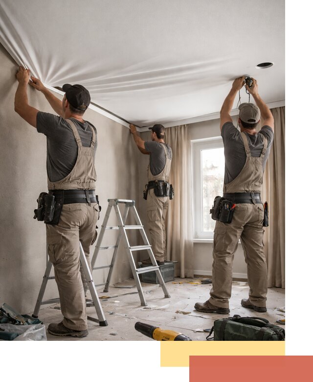 Монтаж матового натяжного потолка в Светлограде качественно и быстро