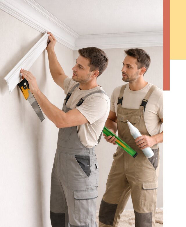 Монтаж потолочного плинтуса в Светлограде от 2336 руб. — быстро и недорого | ОТДЕЛОЧНИК-Свт