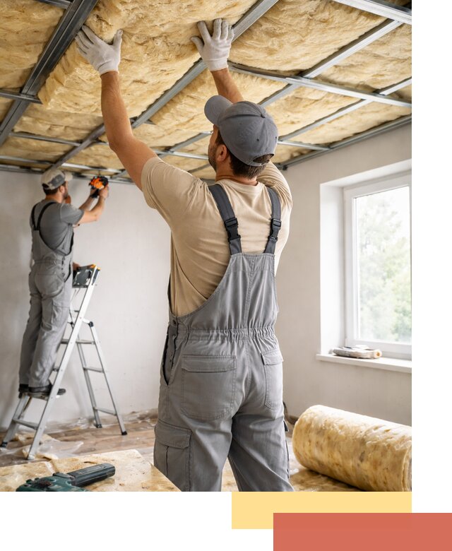 Утепление потолка под ключ в Светлограде качественно и быстро