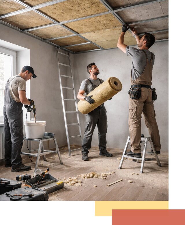 Шумоизоляция потолка в Светлограде: профессиональный монтаж и отделка