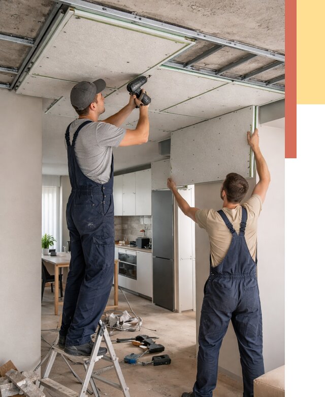 Шумоизоляция потолка панелями зипс в Светлограде от 1879 руб. под ключ | ОТДЕЛОЧНИК-Свт